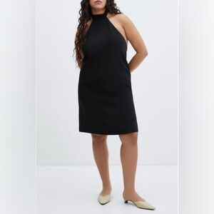 MANGO Bobiet Halter Minidress